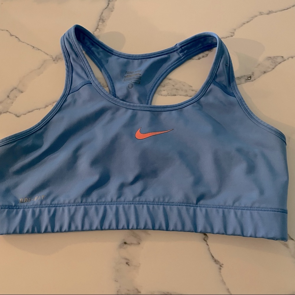 Nike Sports Bra Size Small Blue